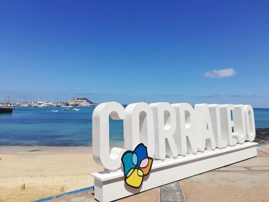 Blue Ocean Corralejo: Sunny Terrace, Pool, Wifi Apartman Kültér fotó